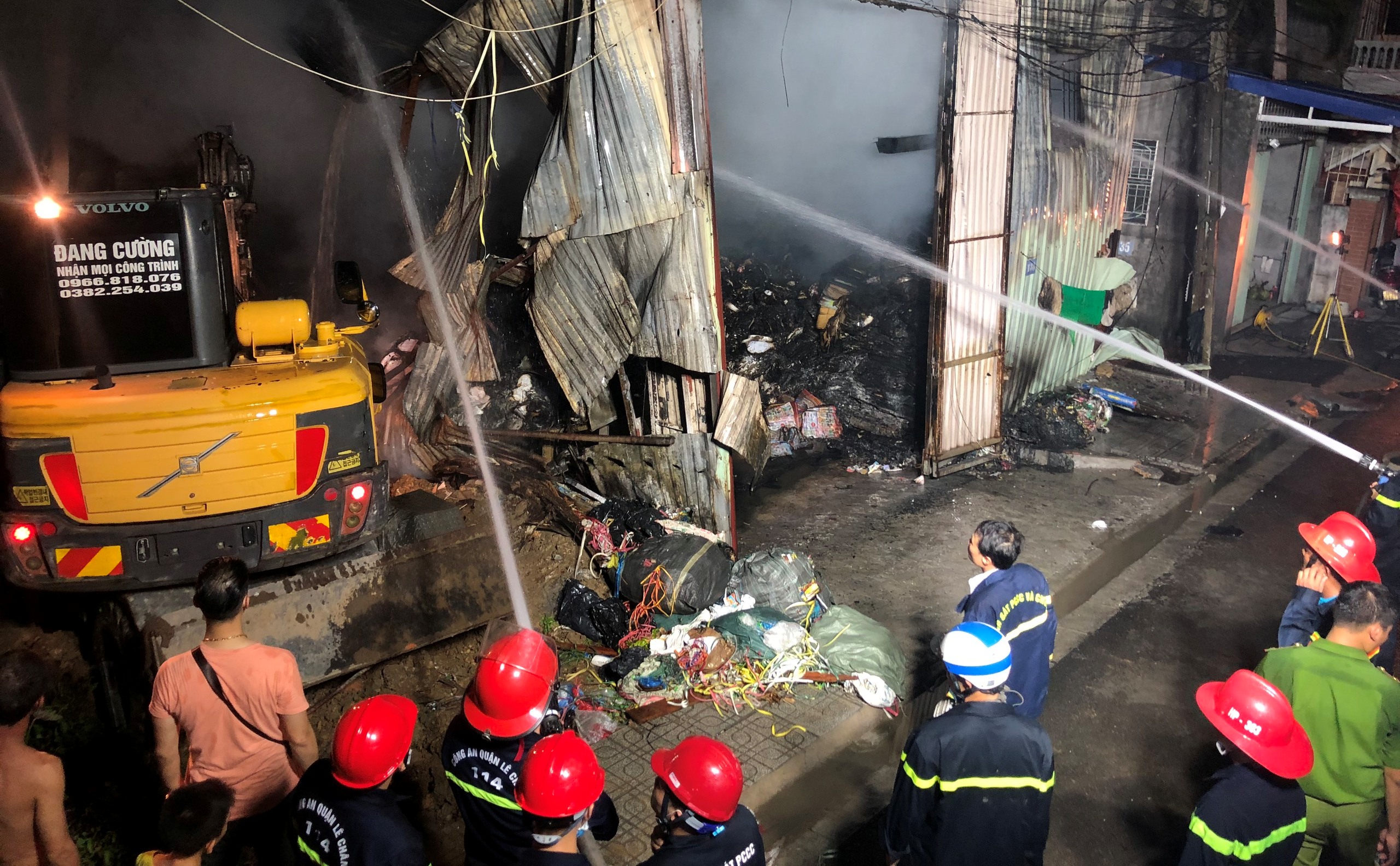 Thông tin về vụ cháy xảy ra tại số 133 Đồng Tâm, Đồng Hòa, Kiến An, Hải Phòng